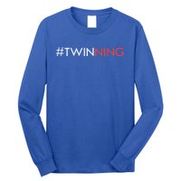 Twinning Funny Gift Funny Twins Matching Gift Long Sleeve Shirt