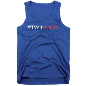 Twinning Funny Gift Funny Twins Matching Gift Tank Top