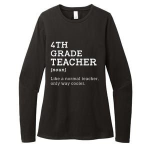 Team Fourth Grade Back To School 4th Grade Teacher Student Womens CVC Long Sleeve Shirt