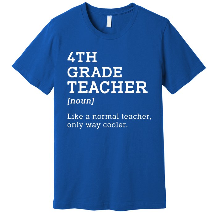 Team Fourth Grade Back To School 4th Grade Teacher Student Premium T-Shirt