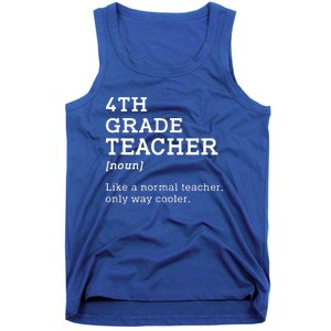 Team Fourth Grade Back To School 4th Grade Teacher Student Tank Top