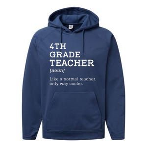 Team Fourth Grade Back To School 4th Grade Teacher Student Performance Fleece Hoodie