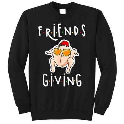 Turkey Friends Giving Happy Friendsgiving Sweatshirt