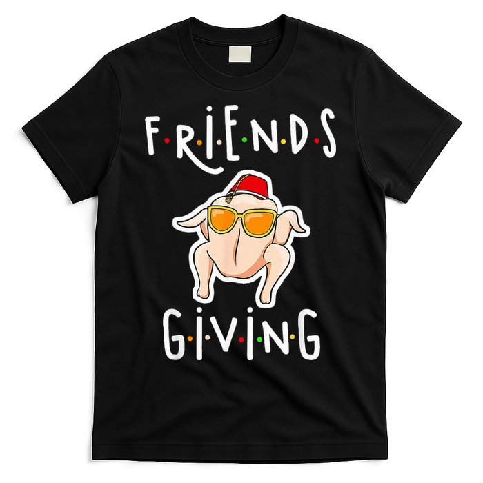 Turkey Friends Giving Happy Friendsgiving T-Shirt