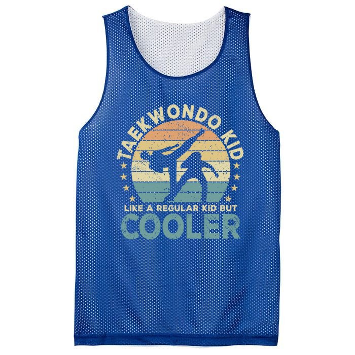 Taekwondo Funny Great Gift Mesh Reversible Basketball Jersey Tank