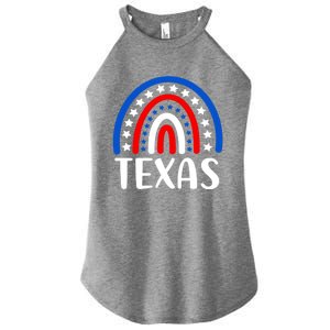 Texas Funny Gift I Love Texas Usa Gift Women's Perfect Tri Rocker Tank