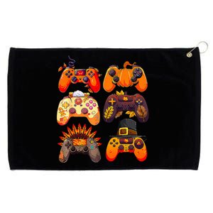 Thanksgiving Fall Gaming Controllers Turkey Funny Gamer  Grommeted Golf Towel