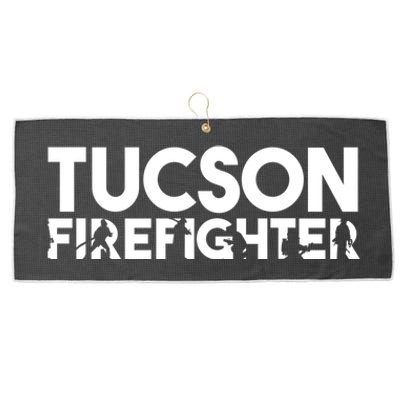 Tucson Firefighter Gift Firefighter Dad Gift Meaningful Gift Large Microfiber Waffle Golf Towel