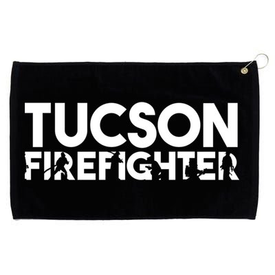 Tucson Firefighter Gift Firefighter Dad Gift Meaningful Gift Grommeted Golf Towel