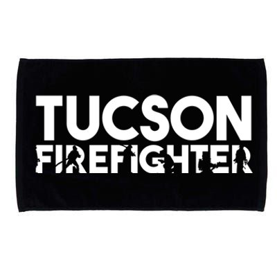 Tucson Firefighter Gift Firefighter Dad Gift Meaningful Gift Microfiber Hand Towel