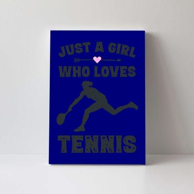 Tennis Funny Gift For Tennis Players And Cool Gift Canvas