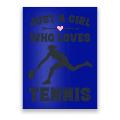 Tennis Funny Gift For Tennis Players And Cool Gift Poster