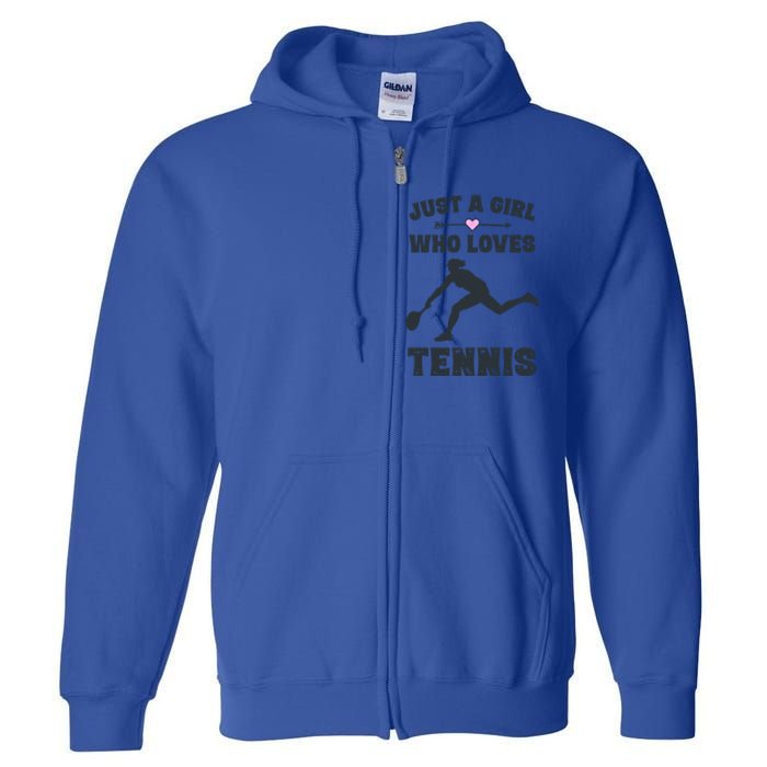 Tennis Funny Gift For Tennis Players And Cool Gift Full Zip Hoodie