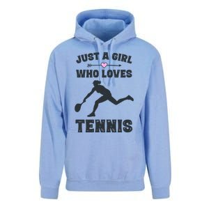 Tennis Funny Gift For Tennis Players And Cool Gift Unisex Surf Hoodie