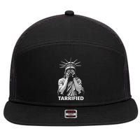 Tarrified Funny Gift 7 Panel Mesh Trucker Snapback Hat