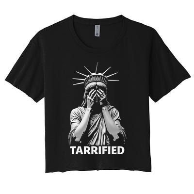 Tarrified Funny Gift Women's Crop Top Tee