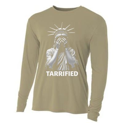 Tarrified Funny Gift Cooling Performance Long Sleeve Crew