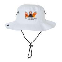Tin Foil Hat Club Member Chickens Funny Conspiracy Theorist Bucket Hat