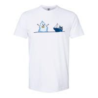 Titanic Free Hugs Funny Gift Titanic Humor Gift Softstyle CVC T-Shirt