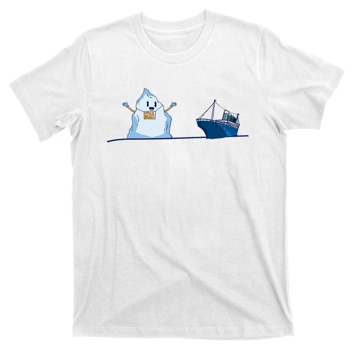 Titanic Free Hugs Funny Gift Titanic Humor Gift T-Shirt