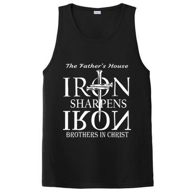 The Fathers House Iron Sharpens Iron Brothers In Christ PosiCharge Competitor Tank