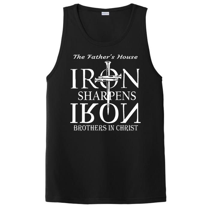 The Fathers House Iron Sharpens Iron Brothers In Christ PosiCharge Competitor Tank