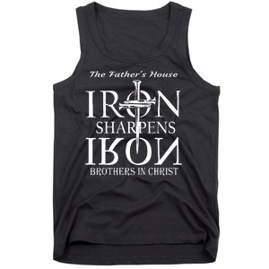 The Fathers House Iron Sharpens Iron Brothers In Christ Tank Top