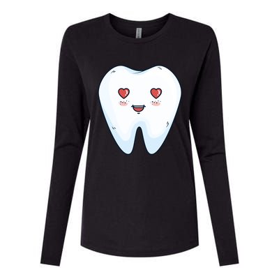 Tooth Fairy Halloween Trick Or Teeth Cute Gift Womens Cotton Relaxed Long Sleeve T-Shirt