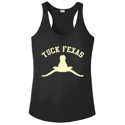 Tuck Fexas Horns Down Texas Ladies PosiCharge Competitor Racerback Tank