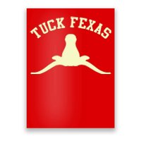 Tuck Fexas Horns Down Texas Poster