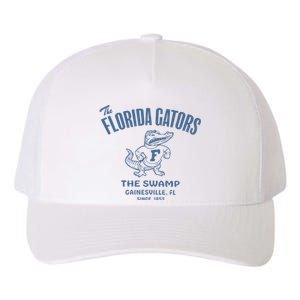 The Florida Hockey The Swamp Gainesville Team Support Yupoong Adult 5-Panel Trucker Hat