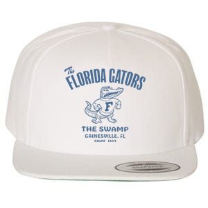 The Florida Hockey The Swamp Gainesville Team Support Wool Snapback Cap