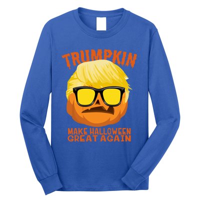 Trumpkin Funny Halloween Make Halloween Great Again Gift Long Sleeve Shirt