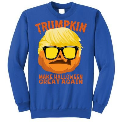 Trumpkin Funny Halloween Make Halloween Great Again Gift Sweatshirt