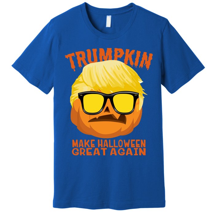 Trumpkin Funny Halloween Make Halloween Great Again Gift Premium T-Shirt