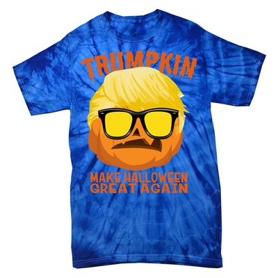 Trumpkin Funny Halloween Make Halloween Great Again Gift Tie-Dye T-Shirt