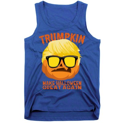 Trumpkin Funny Halloween Make Halloween Great Again Gift Tank Top