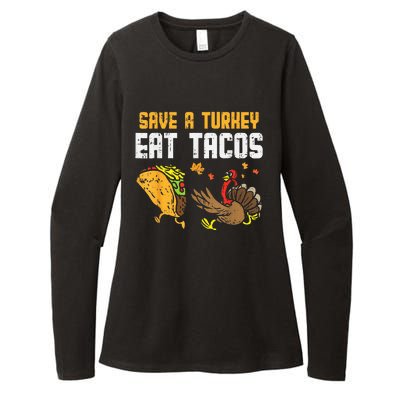 Turkey Fiesta Hilarious Thanksgiving Day Celebration Womens CVC Long Sleeve Shirt