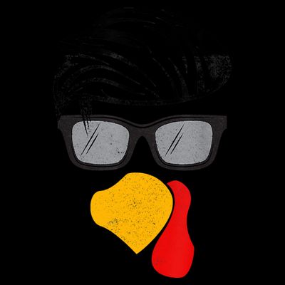 Thanksgiving Funny Handsom Turkey Face, Sunglass For Thanksgiving Party T-Shirt