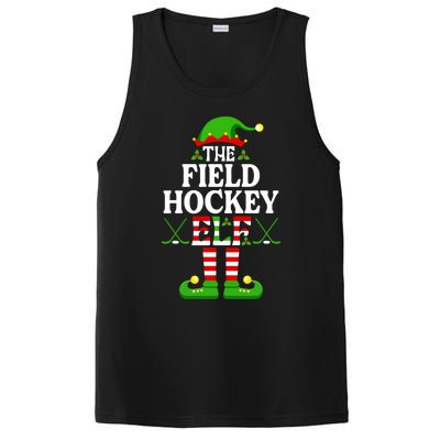 The Field Hockey Elf Cute Gift Funny Christmas Family Matching Great Gift PosiCharge Competitor Tank