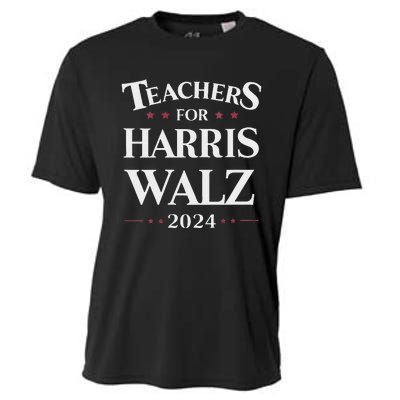 Teachers For Harris Walz 2024 Kamala Tim Waltz Cooling Performance Crew T-Shirt