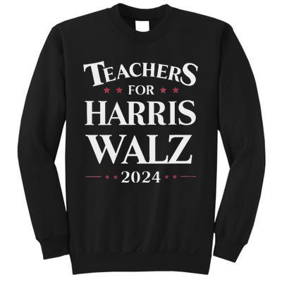 Teachers For Harris Walz 2024 Kamala Tim Waltz Sweatshirt