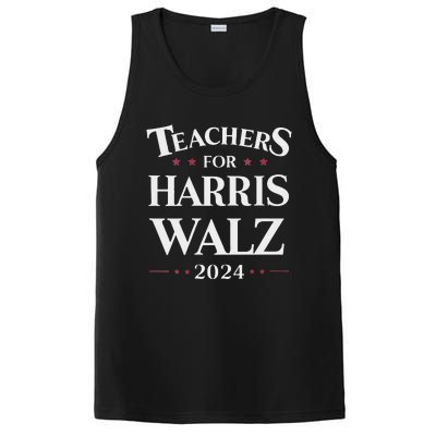 Teachers For Harris Walz 2024 Kamala Tim Waltz PosiCharge Competitor Tank