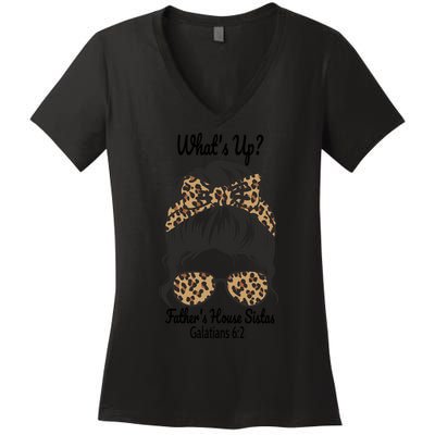 The Father's House Sistas Women's V-Neck T-Shirt