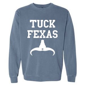 Tuck Fexas Horns Down Texas Garment-Dyed Sweatshirt