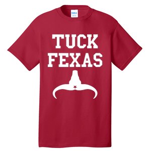 Tuck Fexas Horns Down Texas Tall T-Shirt