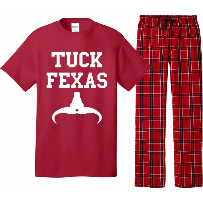 Tuck Fexas Horns Down Texas Pajama Set