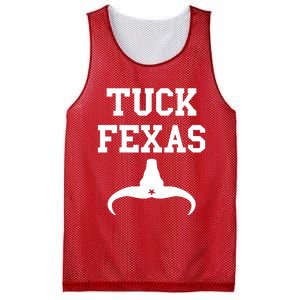 Tuck Fexas Horns Down Texas Mesh Reversible Basketball Jersey Tank