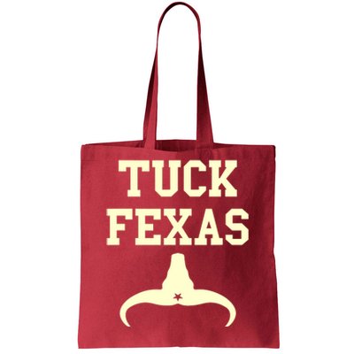 Tuck Fexas Horns Down Texas Tote Bag