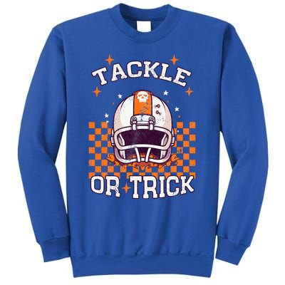 Tackle Football Halloween Spooky Sports Sweatshirt